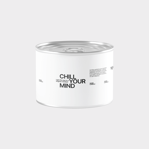 Chill Your Mind Sand Candle
