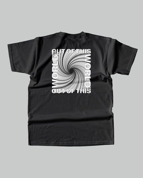 supermassive blackhole - black tee