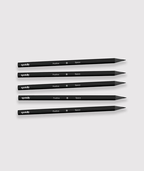 the beginning - pencil pack - set of 5